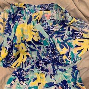 Off the shoulder Lilly Pulitzer Romper size XS